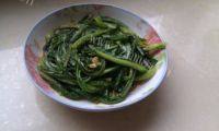 好吃清炒油麦菜做法图解6)