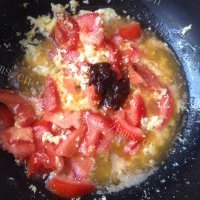 可口的西红柿蛋炒饭的做法图解五