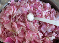 抹茶玫瑰花饼做法图解12)