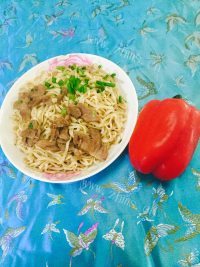 家常肉片炒面做法图解18)