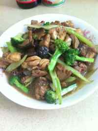 家常菜香菇滑鸡