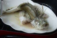 美味的沙姜酱油蒸海鲈做法图解3)