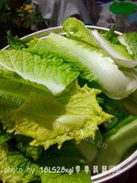家常菜蚝油小白菜做法图解1)