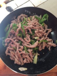 色香味俱全的青椒肉丝做法图解7)