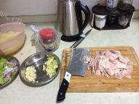家常菜三色回锅肉做法图解1)