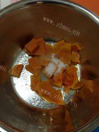 自己做的紫薯南瓜饼做法图解4)