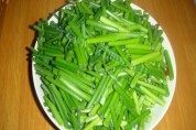 肉炒韭苔做法图解1)