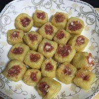 家常菜酿油豆腐做法图解3)