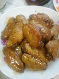 美味的可乐鸡翅