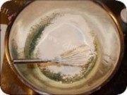 自制艾草戚风做法图解3)