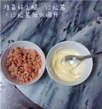 简易的火腿卷做法图解1)