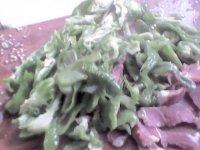 腊肉炒青椒做法图解1)