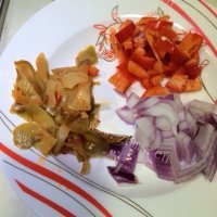 美味的什锦蛋炒饭做法图解1)