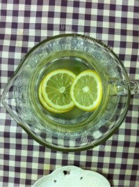 酸甜的柠檬薏米蜂蜜水做法图解4)