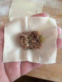 色香味俱全的香菇混沌做法图解4)