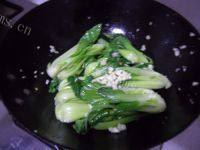 家常菜蒜蓉上海青做法图解5)