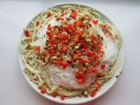家常菜粉丝蒸金针菇做法图解7)