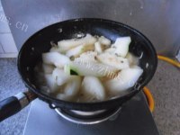 家常菜虾皮烧冬瓜做法图解9)