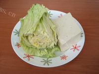 好吃的白菜豆腐汤做法图解1)