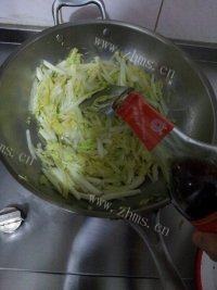 家常菜醋溜白菜丝