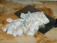 美味的凉拌白肉做法图解3)