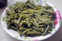 秀色可餐的麻汁豆角做法图解3)