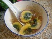 美味的上汤百花菜做法图解3)