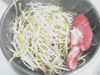 家常菜黄豆芽炒肉片做法图解1)