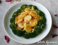 家常菜茄汁玉子豆腐
