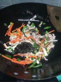 香飘十里的炒饼做法图解4)