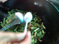 健康美食-肉丝蒜苔做法图解8)