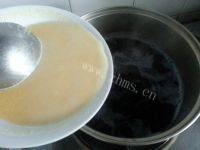 美味早餐紫薯玉米粥做法图解6)