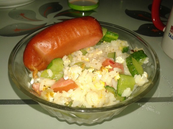 油而不腻的蛋炒饭