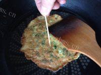 自己做的菠菜煎饼做法图解6)