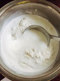 好吃的椰汁红糖糕做法图解7)
