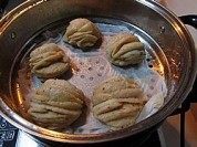 豆渣麻辣花卷做法图解11)