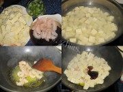 美味的东北冻豆腐熘虾仁做法图解1)