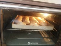 自制蔓越莓小餐包做法图解10)