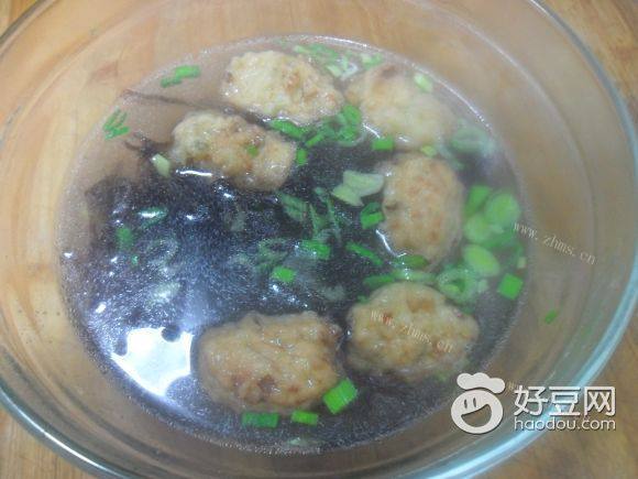 紫菜丸子汤