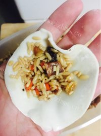 独特的烧麦做法图解4)