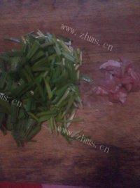 豆腐皮炒韭菜做法图解2)