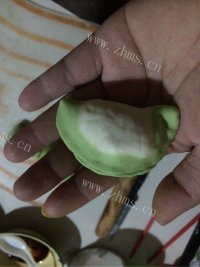 好吃的菠菜汁水饺做法图解10)