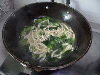 自己做的青菜面条