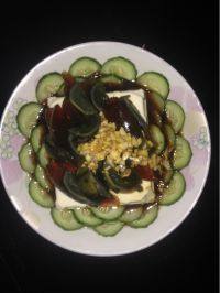 营养丰富的皮蛋豆腐