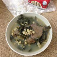 DIY-猪肺菜干汤