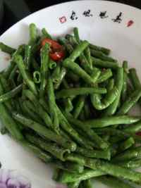 家常菜干煸豆角