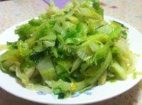 喷香的清炒卷心菜