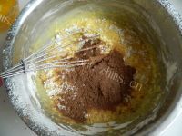 自制可可华夫饼做法图解7)