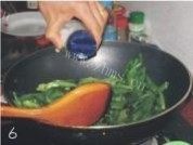 好吃的豆豉油麦菜做法图解6)