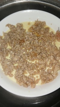 美味的肉末蒸蛋羹做法图解6)